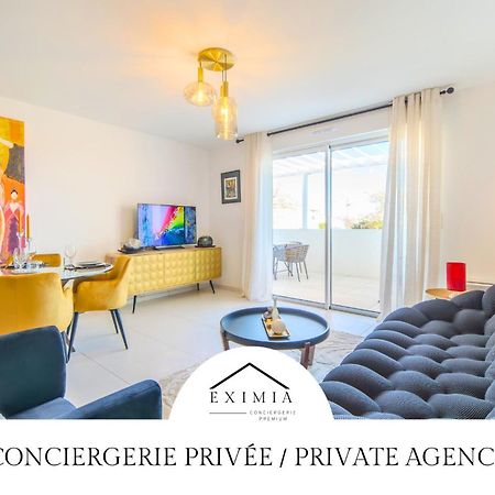 Le Square D'Evan - Appartement De Standing - Grande Terrasse Exterieure - Climatisation Saint-Aunes Zewnętrze zdjęcie